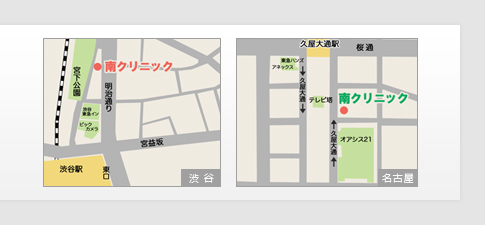 東京・名古屋 地図